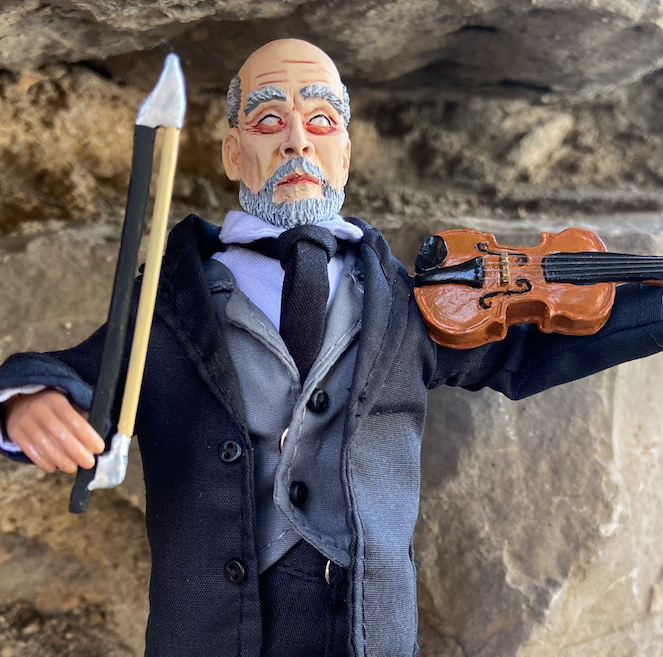 Erich Zann 8” Custom Figure