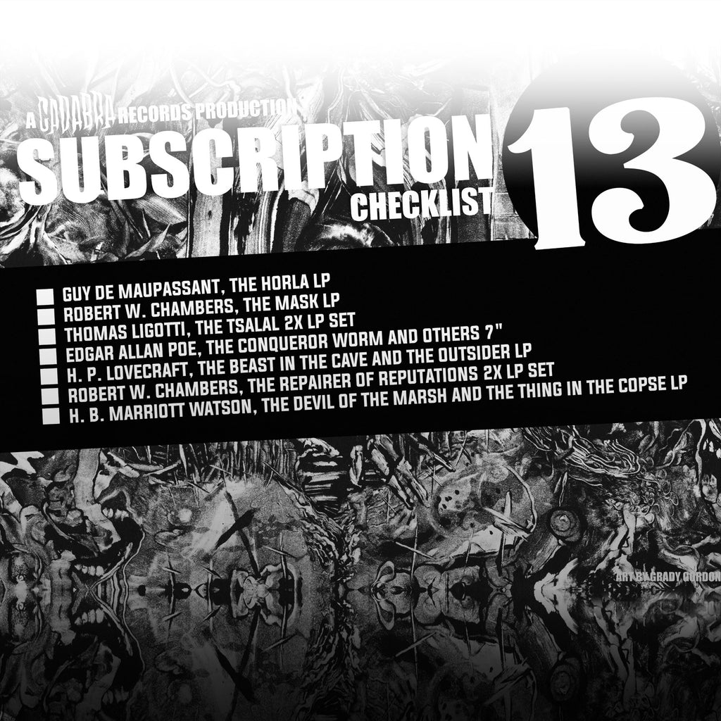 Cadabra Records Subscription 13