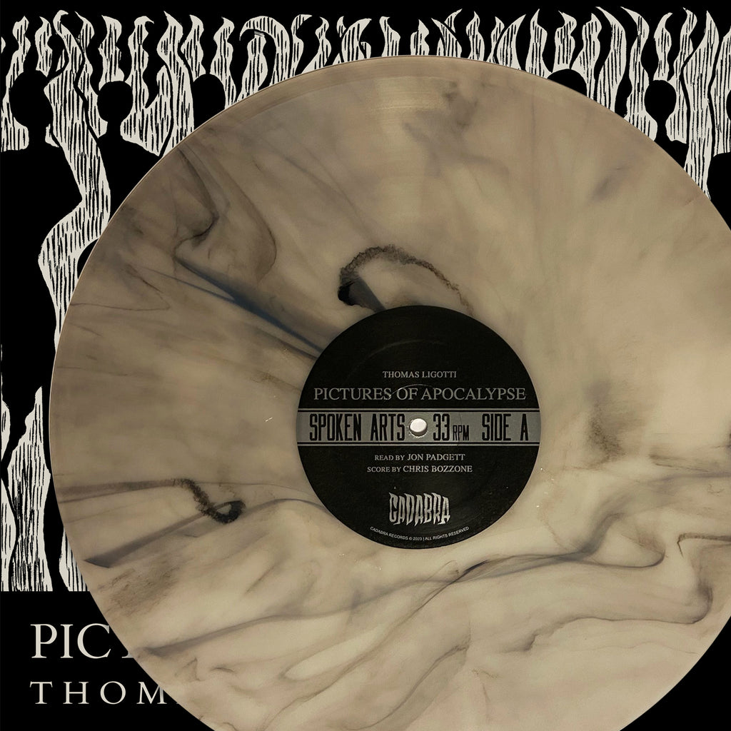 Thomas Ligotti, Pictures of Apocalypse LP - Read by Jon Padgett, score by Chris Bozzone - "To No End" Variant