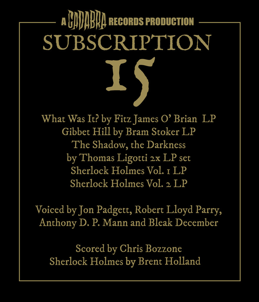 Cadabra Records Subscription 15