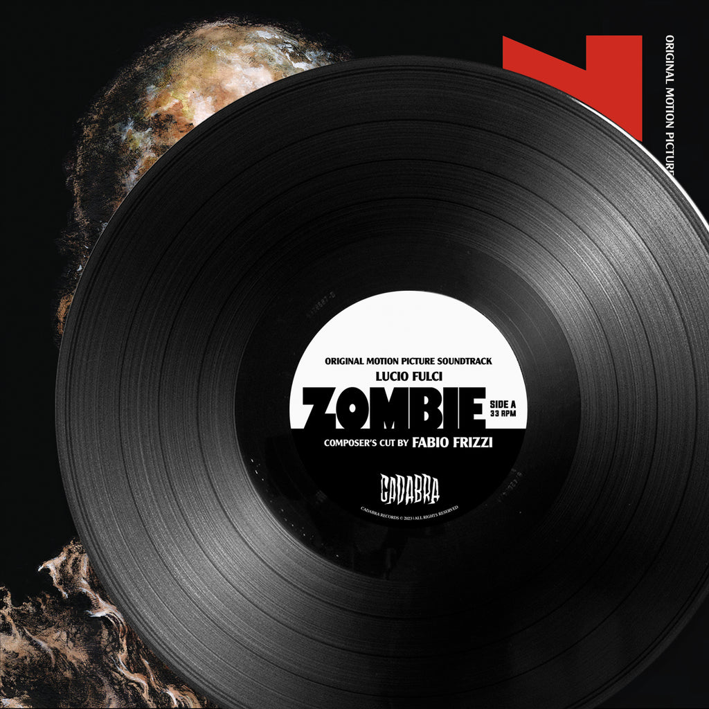 Lucio Fulci's Zombie Composer's Cut by Fabio Frizzi -  Audiophile black vinyl edition