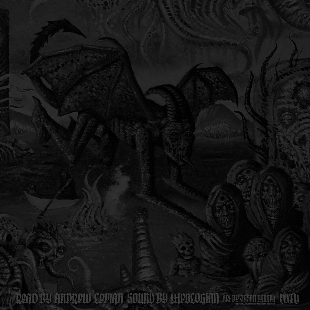 OUT OF PRINT - H. P. Lovecraft's, Fungi From Yuggoth LP - Read by Andrew Leman, sound by Theologian - "RANDOM" COLOR VINYL