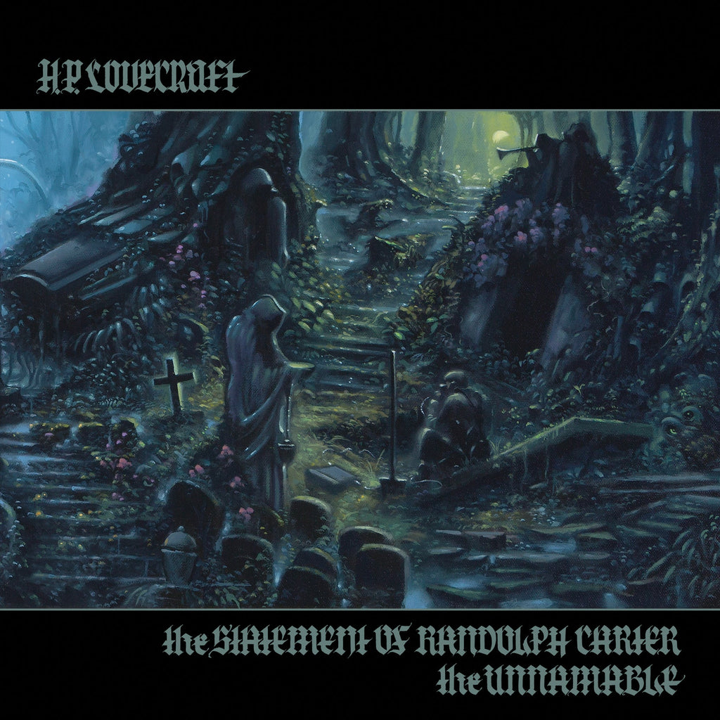 H. P. Lovecraft's, The Statement of Randolph Carter & The Unnamable LP - Read by Andrew Leman, Score by Anima Morte - Black