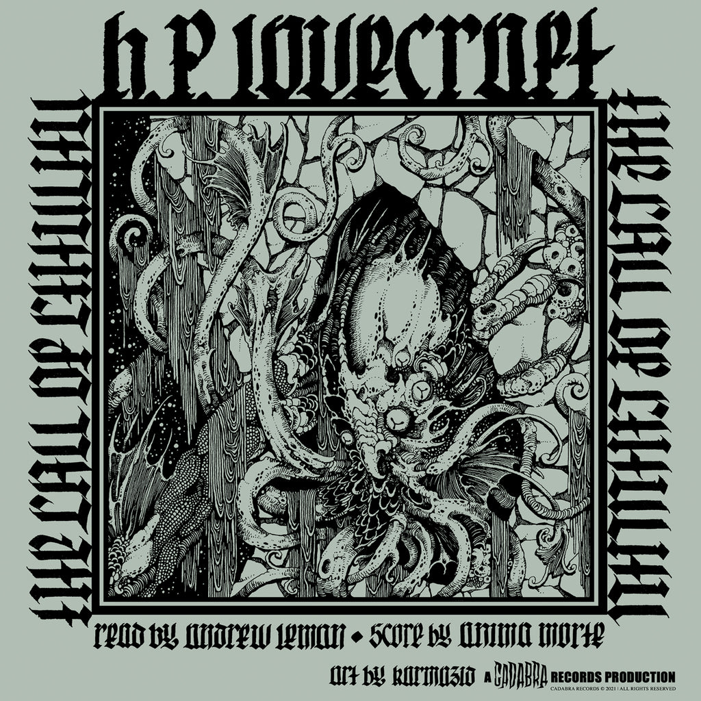 RARE FINDS - H. P. Lovecraft's, The Call of Cthulhu 2x LP - Read by Andrew Leman, Score by Anima Morte