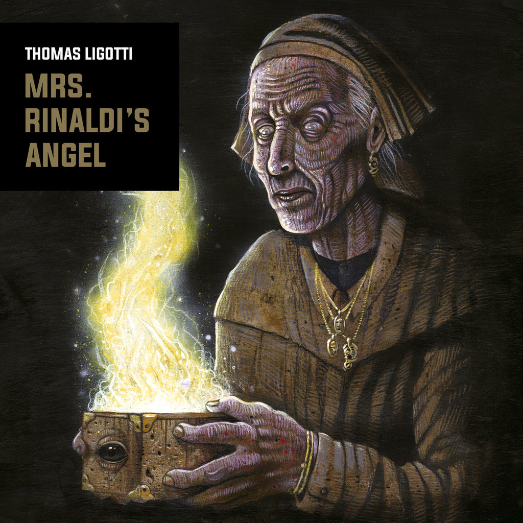 Thomas Ligotti, Mrs. Rinaldi's Angel LP - Read by Jon Padgett, score by Chris Bozzone - Wax Mage Edition