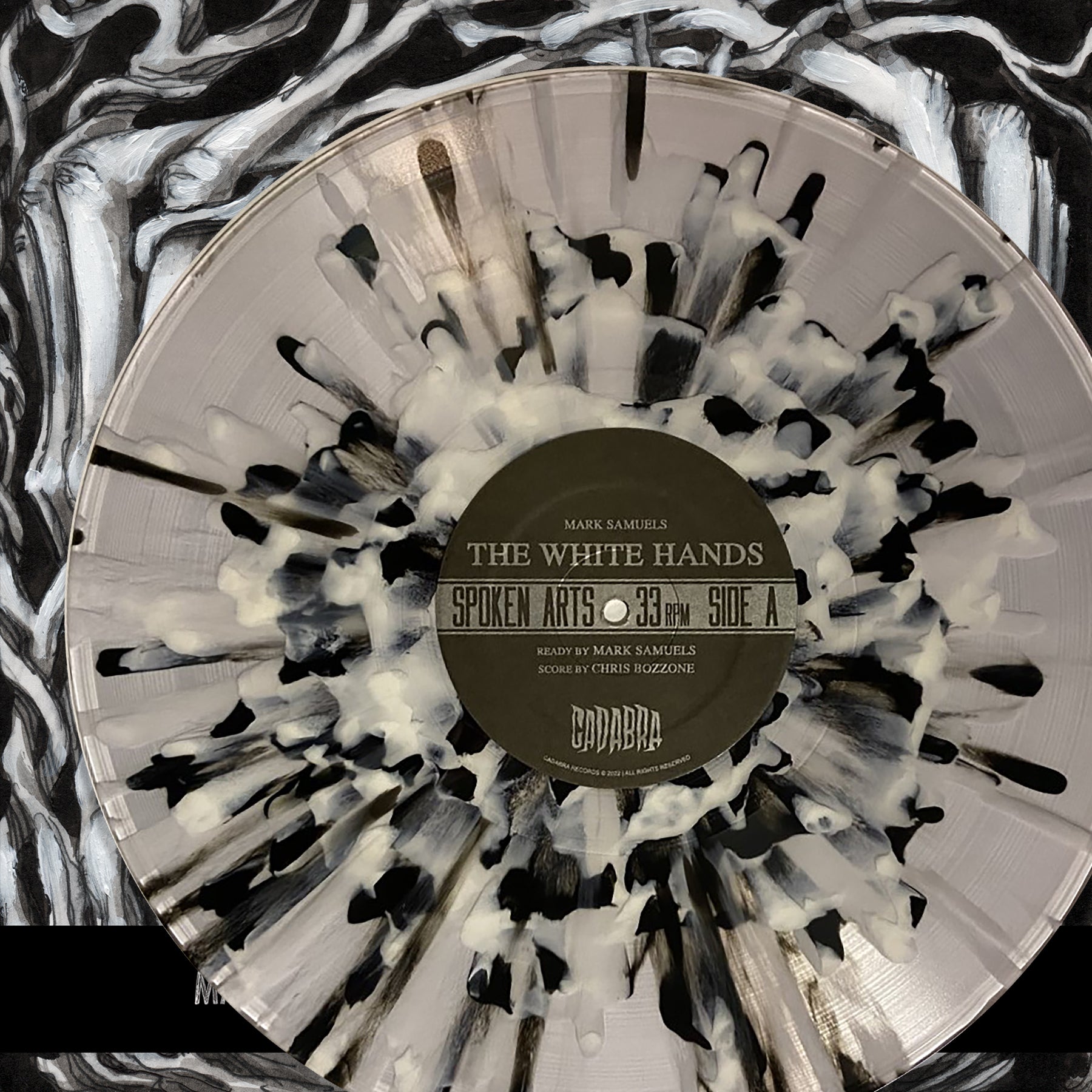 Mark Samuels, The White Hands LP - Read by Mark Samuels, score by