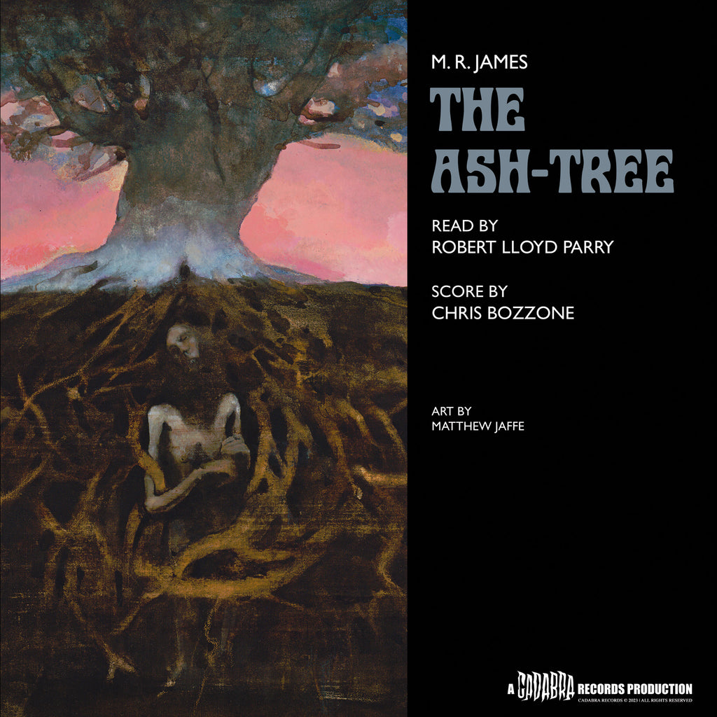 M. R. James, The Ash-Tree LP - Read by Robert Lloyd Parry , score by Chris Bozzone - Purple and black splatter vinyl edition