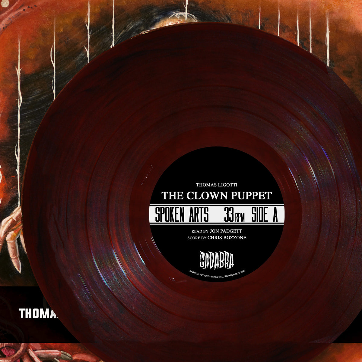 Thomas Ligotti - The Clown Puppet LP - Read by Jon Padgett, score by C ...