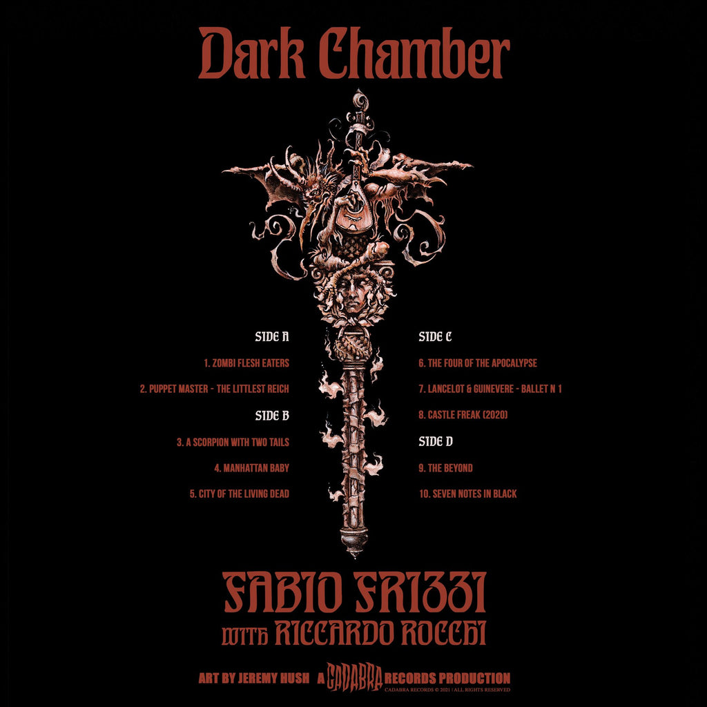 Dark Chamber by Fabio Frizzi with Riccardo Rocchi 2x LP set - "City of the Living Dead" variant
