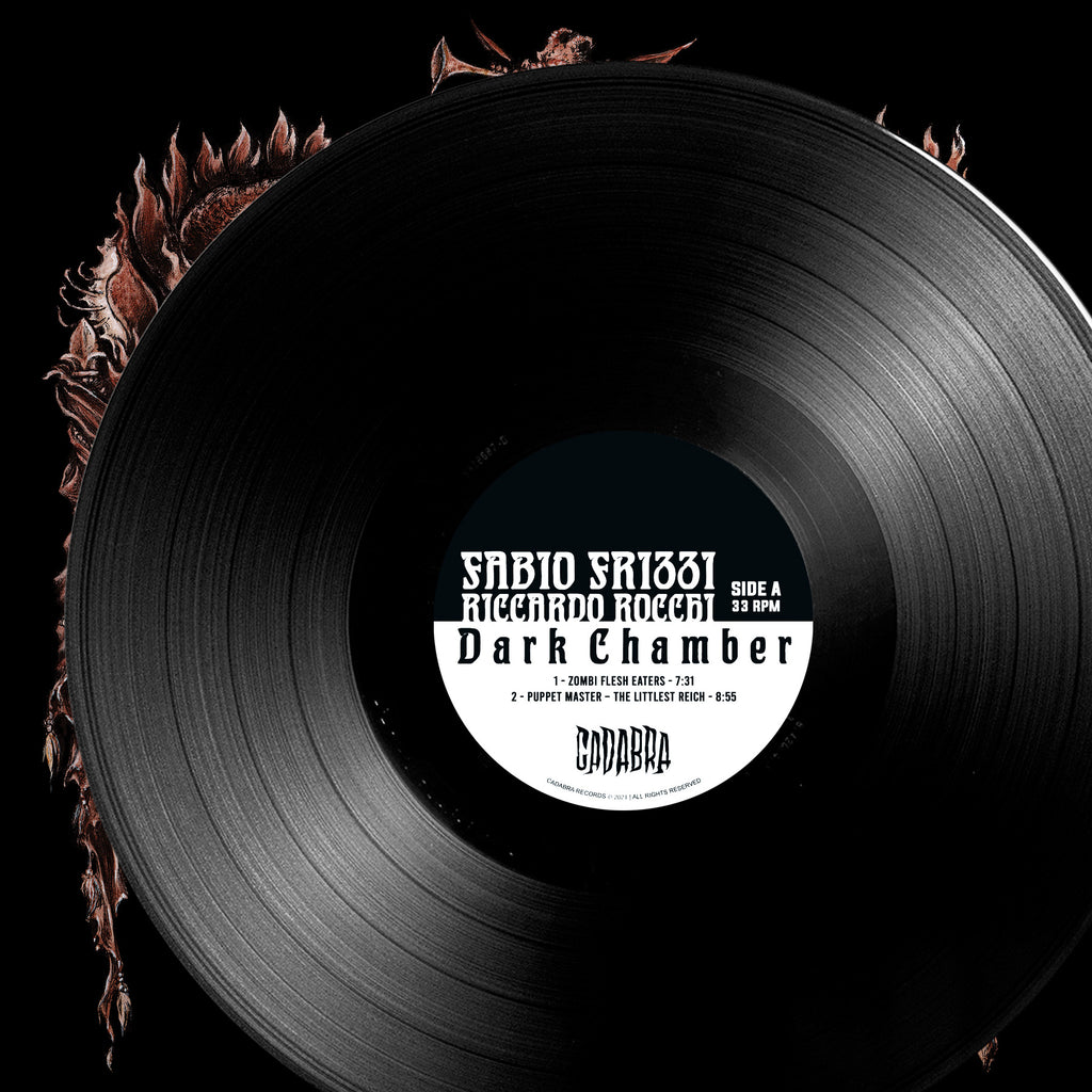 Dark Chamber by Fabio Frizzi with Riccardo Rocchi 2x LP set - "Seven Notes in Black" 180 gram audiophile black
