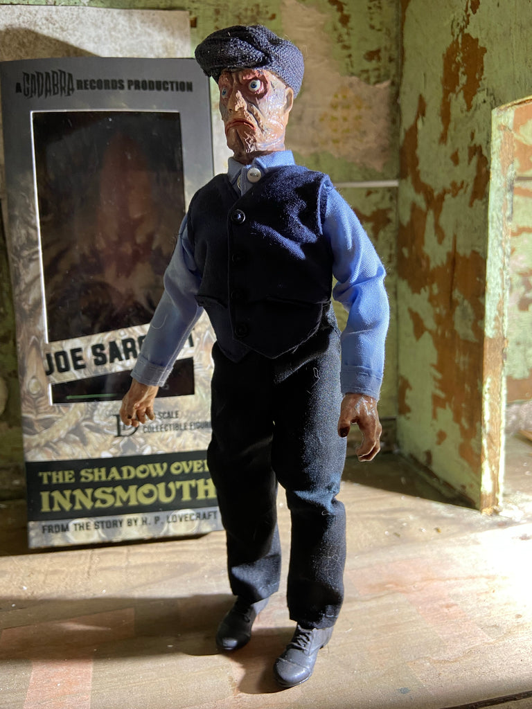 ON SALE H. P. Lovecraft's - "Joe Sargent" custom 8" figure from The Shadow over Innsmouth