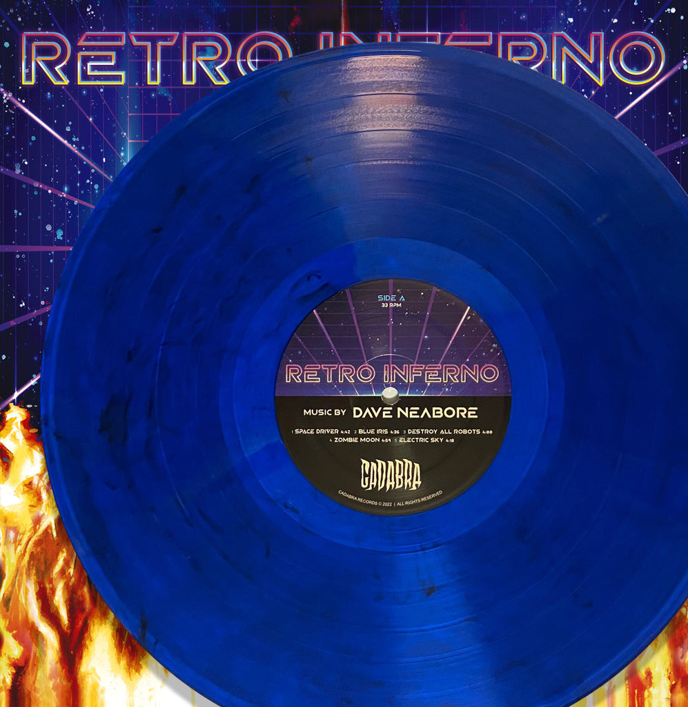 Dave Neabore, Retro Inferno LP - Blue Edition