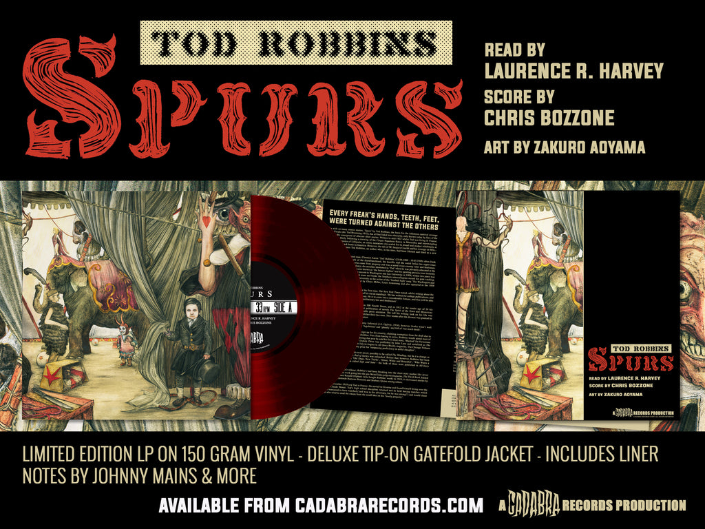 RARE FINDS - Todd Robbins, Spurs LP - Read by Laurence R. Harvey, score by Chris Bozzone
