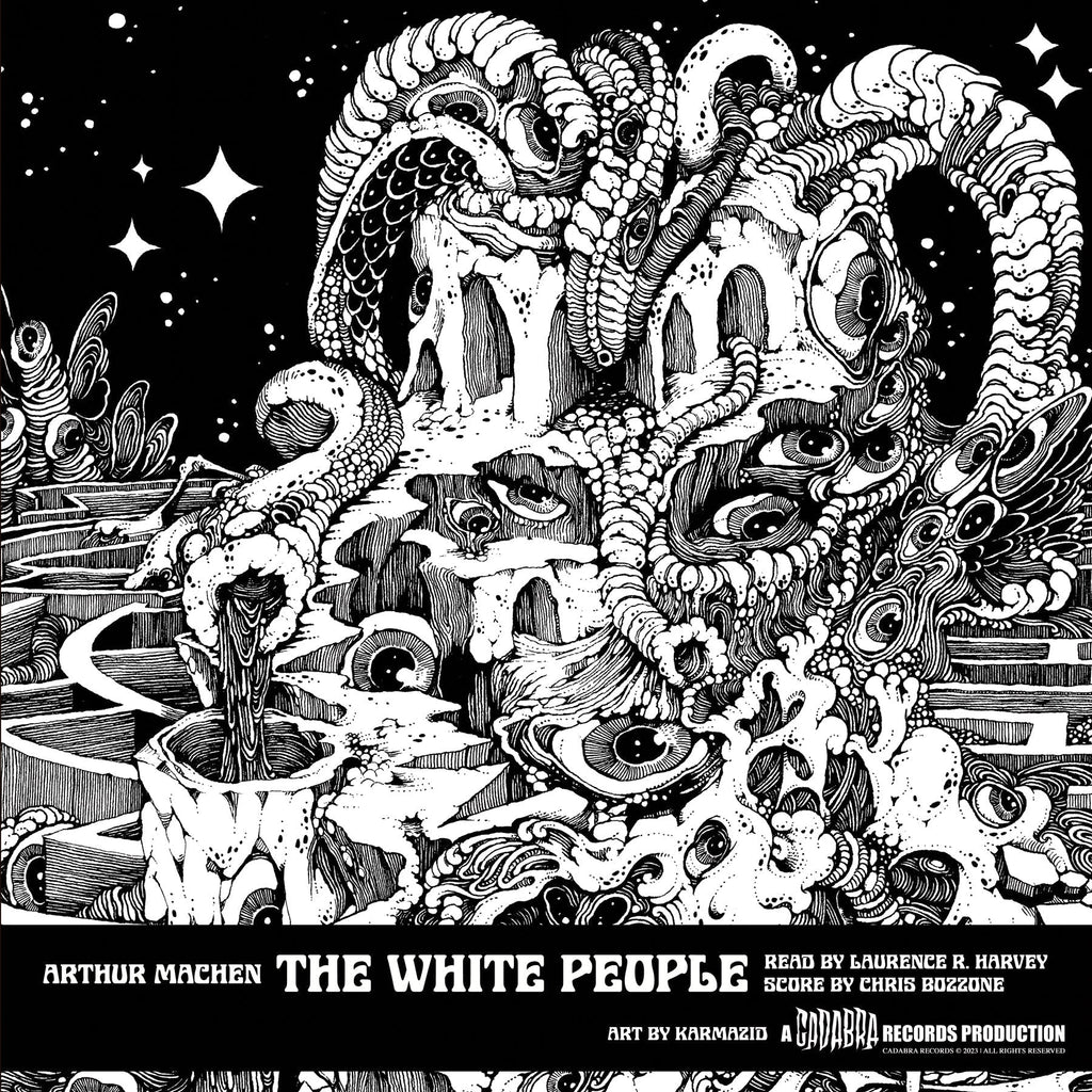 Arthur Machen, The White People 2x LP set, Read by Laurence R. Harvey, score by Chris Bozzone - "Random" color vinyl